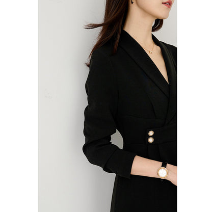 Robe de bureau midi sur mesure pour femmes Chic und Stil