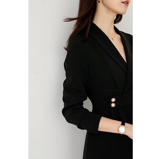 Robe de bureau midi sur mesure pour femmes Chic und Stil