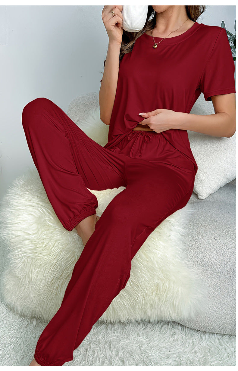 Dames Ensemble lounge confortable et élégant avec taille élastique Chic und Stil