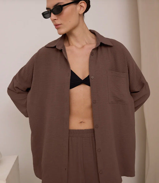 Chemisier décontracté pour femmes en matériau léger Chic und Stil
