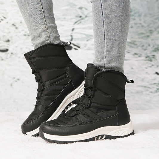 Bottes d'hiver imperméables pour femmes avec doublure isolante et semelle antidérapante Chic und Stil