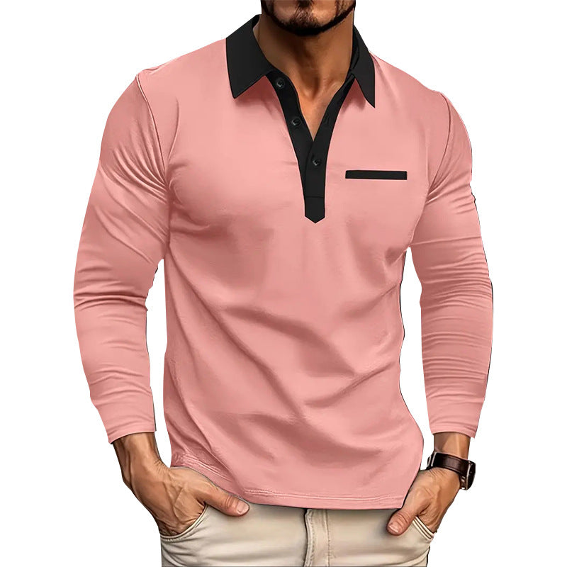 Chemise polo homme avec col moderne et poche poitrine pratique Chic und Stil