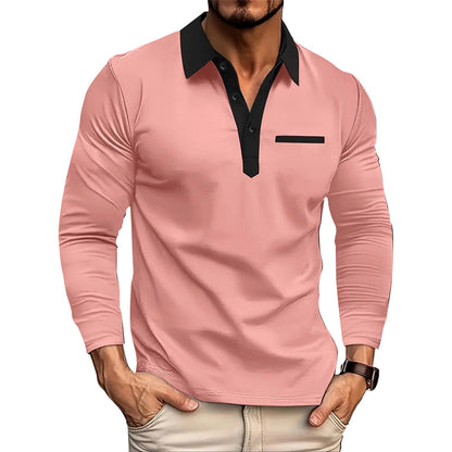 Chemise polo homme avec col moderne et poche poitrine pratique Chic und Stil