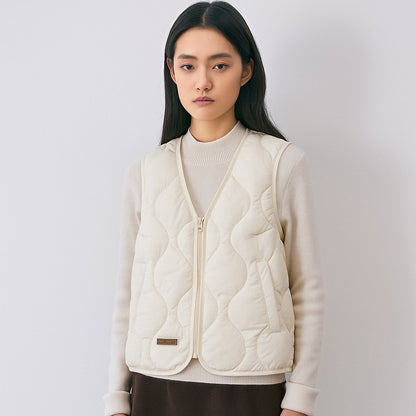 Dames gilet matelassé Chic und Stil