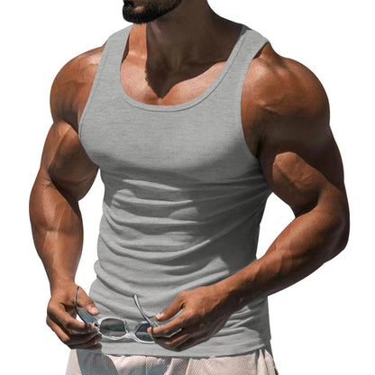 Hommes Débardeur de sport respirant à coupe ajustée Chic und Stil
