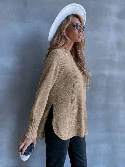 Dames Pull en tricot surdimensionné Chic und Stil