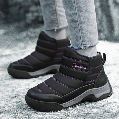 Bottes d'hiver pour femmes avec doublure intérieure isolée Chic und Stil