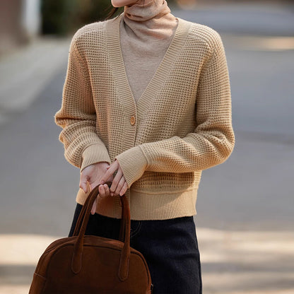 Cardigan en tricot confortable pour femmes Chic und Stil