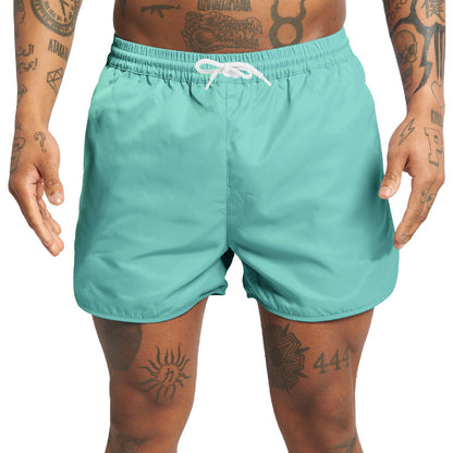 Shorts de bain pour hommes avec taille élastique et poches latérales pratiques Chic und Stil
