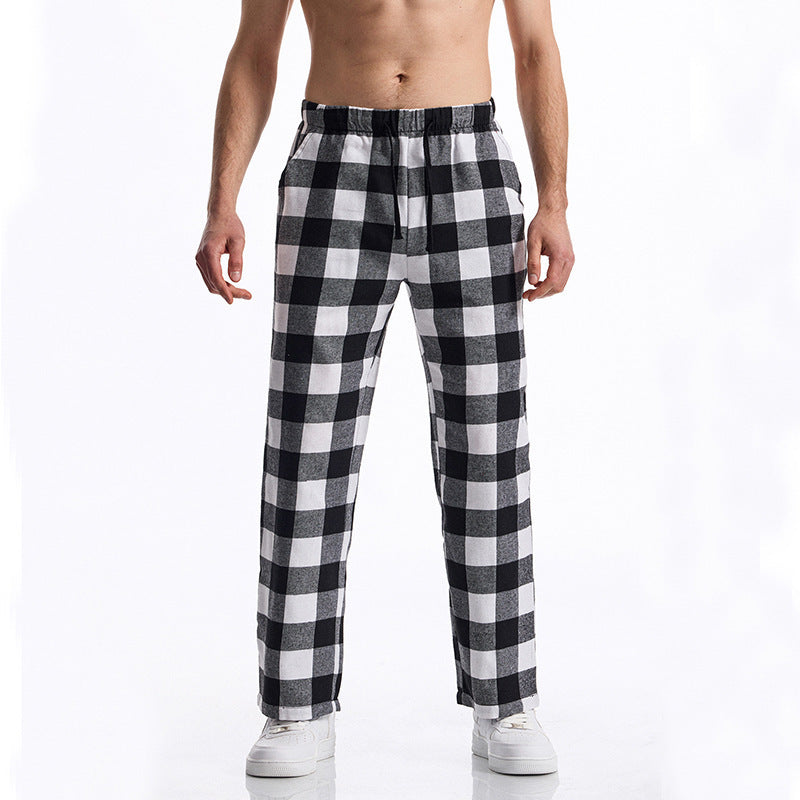 Comfortable tartan pants for men Chic and Style