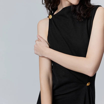 Robe maxi asymétrique élégante pour femmes Chic und Stil