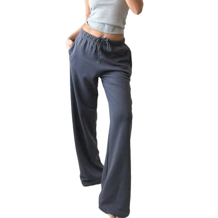 Casual pants for women with elastic waistband and drawstring Chic und Stil