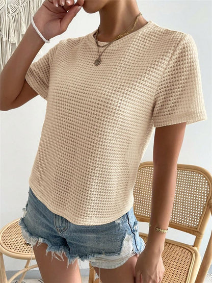 Dames chemisier en coton structuré Chic und Stil