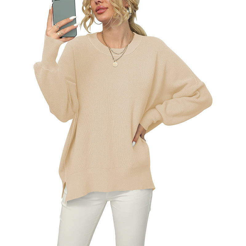 Femmes Pull en tricot surdimensionné Chic und Stil
