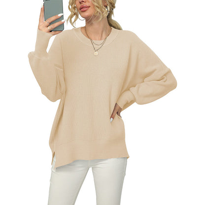 Femmes Pull en tricot surdimensionné Chic und Stil