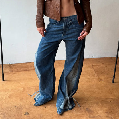 Chic and Style women's wide denim pants