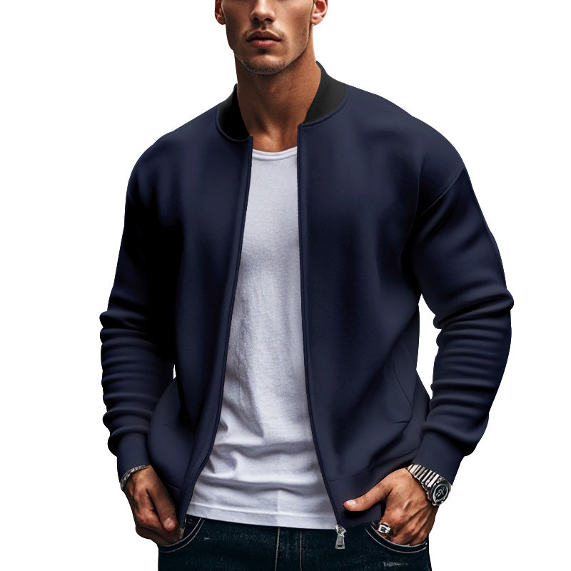 Veste bomber sportive pour homme avec col montant Chic und Stil