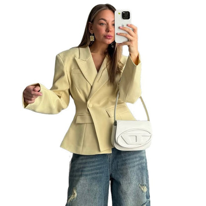 Blazer élégant cintré dames Chic und Stil