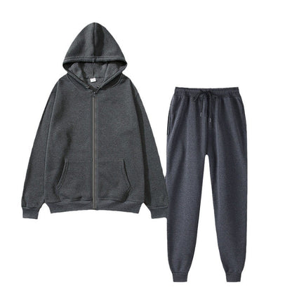 Ladies Zip Hoodie and Jogging Pants Set Chic and Style