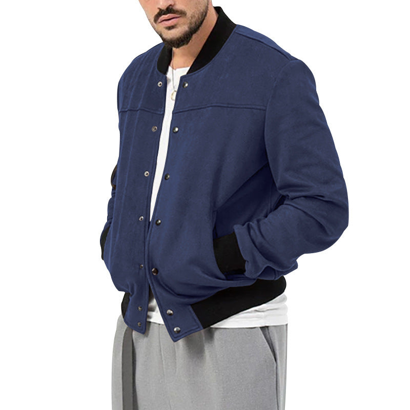 Veste bomber tendance pour hommes avec des détails élégants et des poches pratiques Chic und Stil