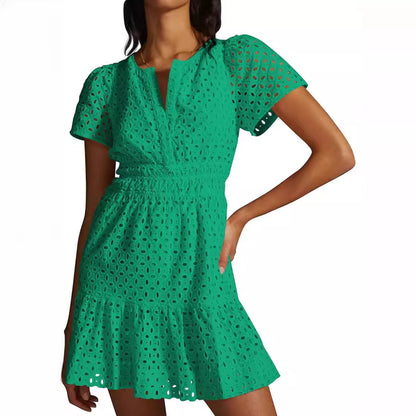 Robe d'été pour femmes à coupe aérienne Chic und Stil