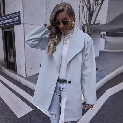 Dames Élégante Veste Oversize Chic und Stil