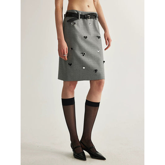 Jupe crayon taille haute élégante pour femmes Chic und Stil