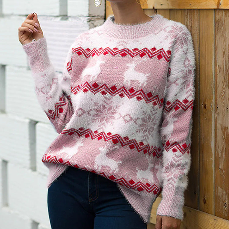 Dames Pull de Noël Confortable Chic und Stil