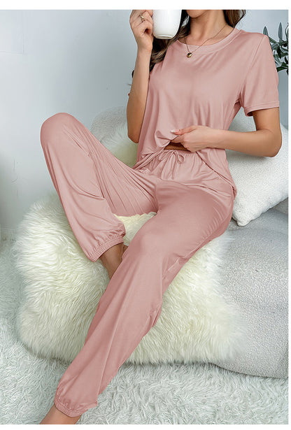 Dames Ensemble lounge confortable et élégant avec taille élastique Chic und Stil