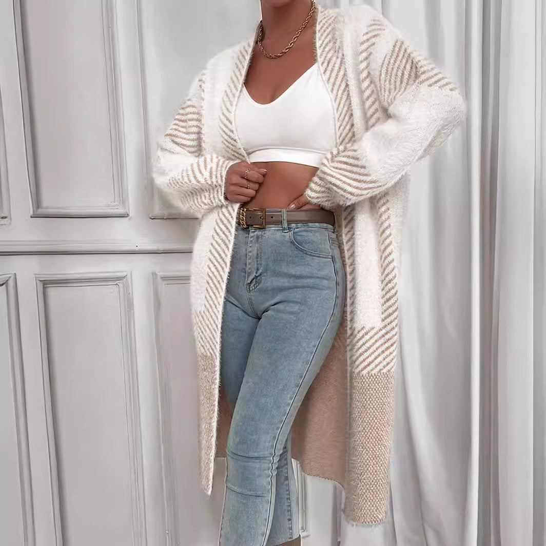 Cardigan pour femmes avec motif géométrique Chic und Stil