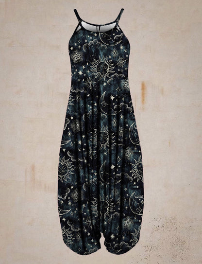 Combinaison femme avec imprimé astrologique Chic und Stil