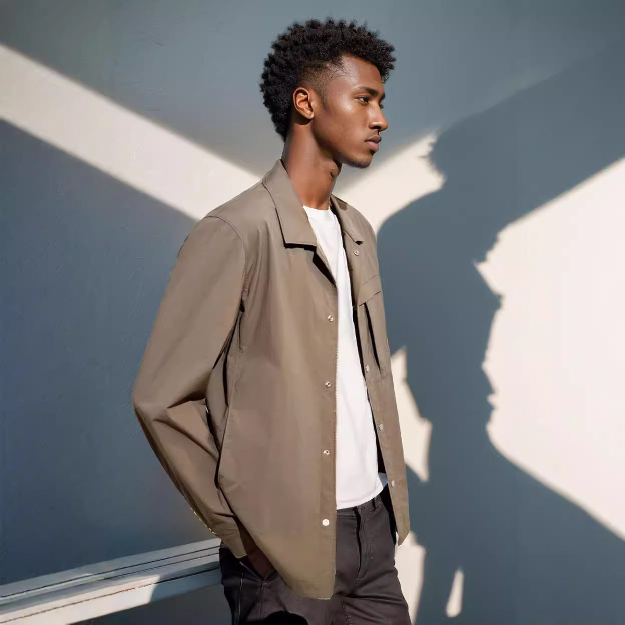 Chic and Stylish Utility Jacket for Men