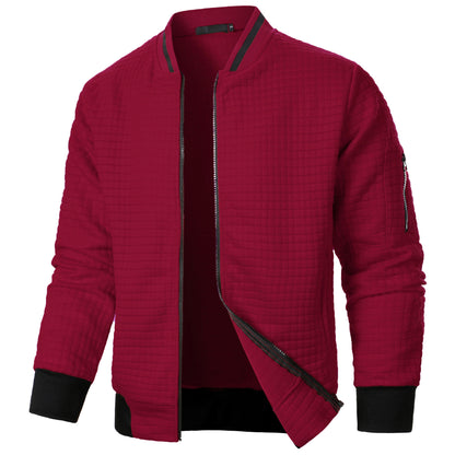 Veste de sport pour homme avec un design structuré innovant Chic und Stil