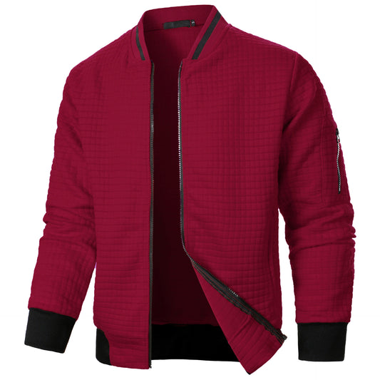 Veste de sport pour homme avec un design structuré innovant Chic und Stil