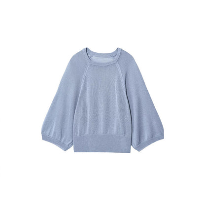 Pull-over tricot décontracté pour femmes avec des manches amples Chic und Stil