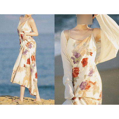 Robe maxi florale swift Chic und Stil pour femmes