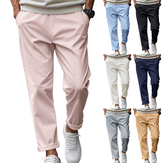 Chic and Style Elegant fabric pants for men