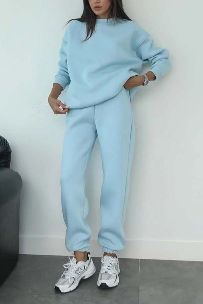 Dames Ensemble de jogging en polaire sportif Chic und Stil