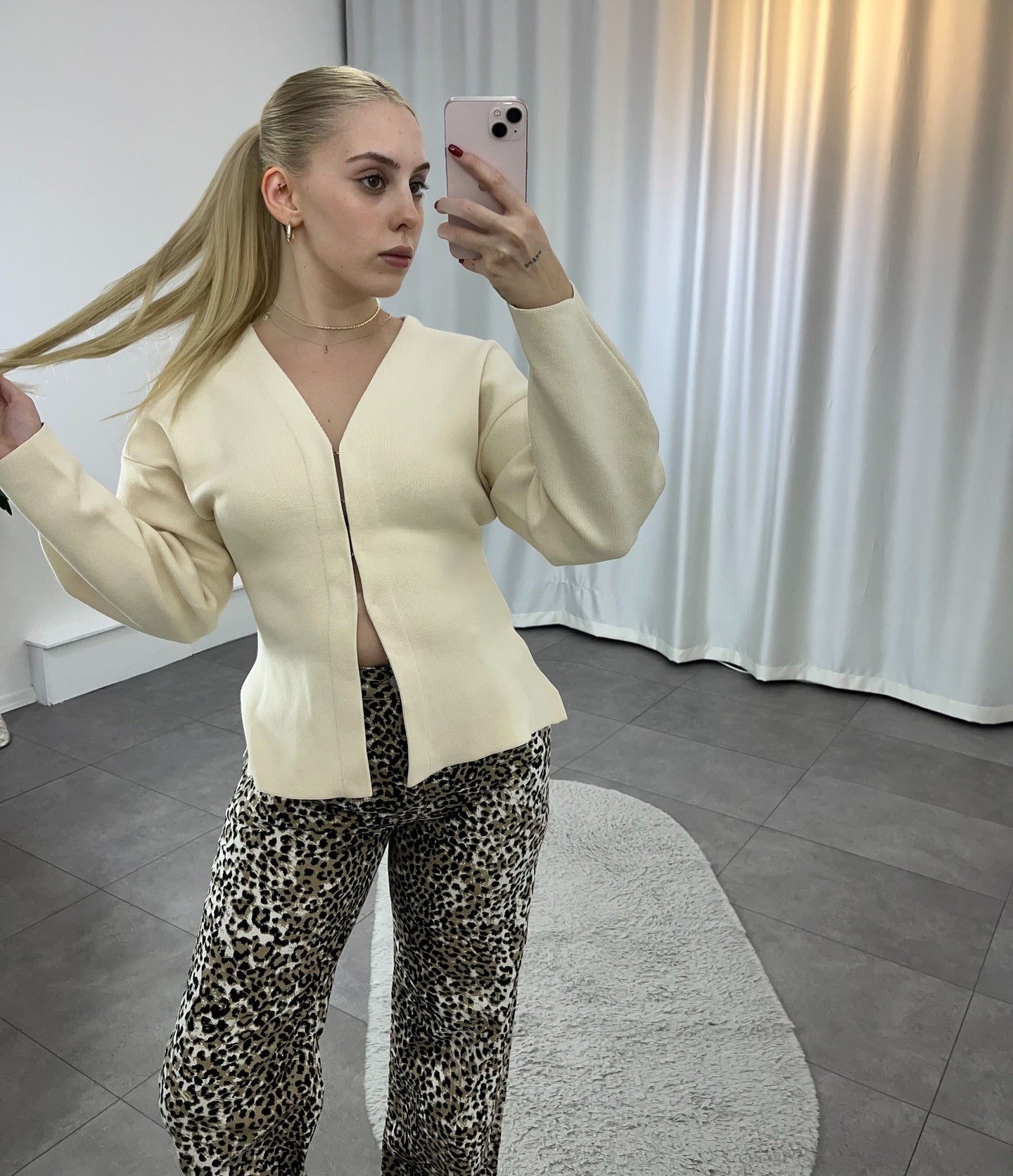 Dames élégant et confortable cardigan Chic und Stil