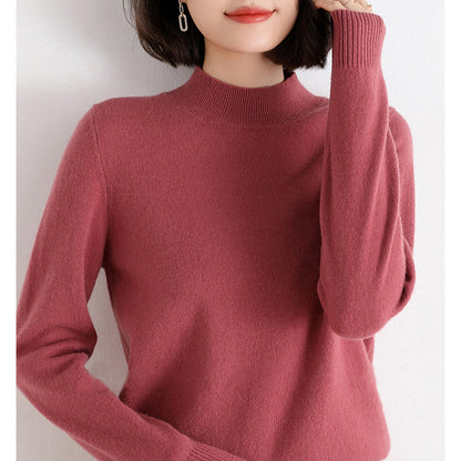 Women’s Soft Knit High-Neck Sweater Chic und Stil