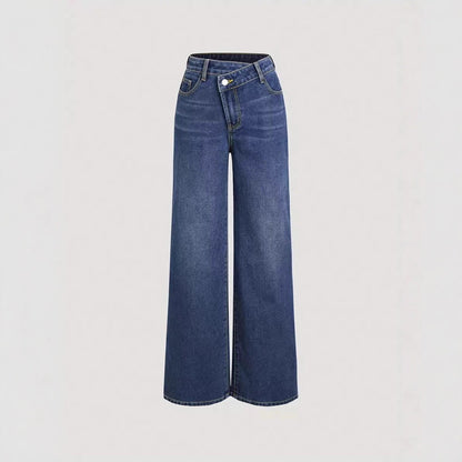 Dames Jean et denim largement coupé Chic und Stil