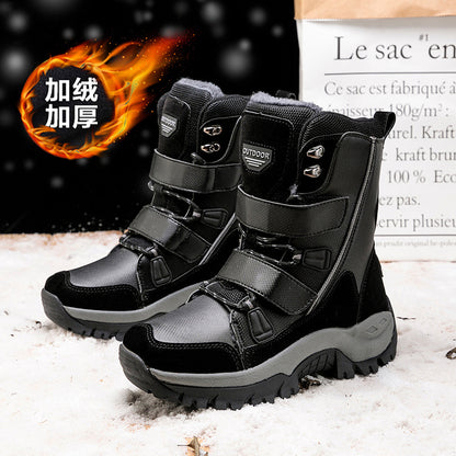 Bottes d'hiver pour femmes avec doublure isolante et semelle antidérapante Chic und Stil