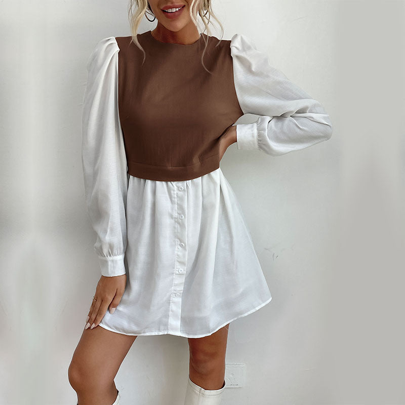 Robe ombragée à la mode pour femmes Chic und Stil
