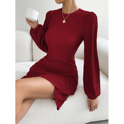 Dames Élégant Raffiné Mini Robe Chic und Stil