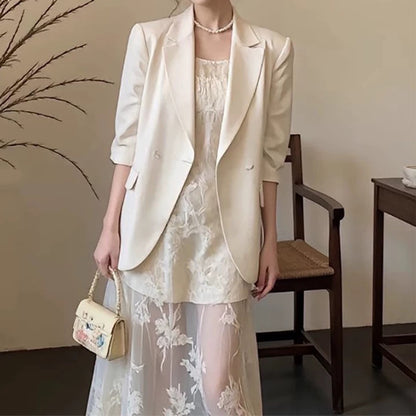Veste chic double boutonnage femme Chic und Stil