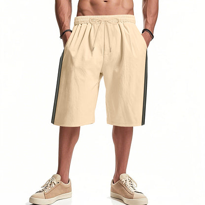 Shorts bermuda sportives pour hommes avec taille élastique et poches latérales Chic und Stil