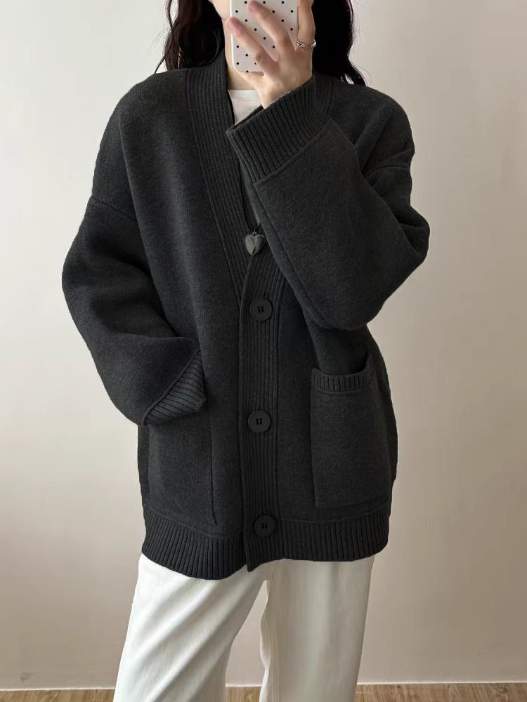 Cardigan en tricot confortable pour femmes Chic und Stil