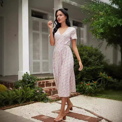 Robe maxi florale pour femmes Chic und Stil