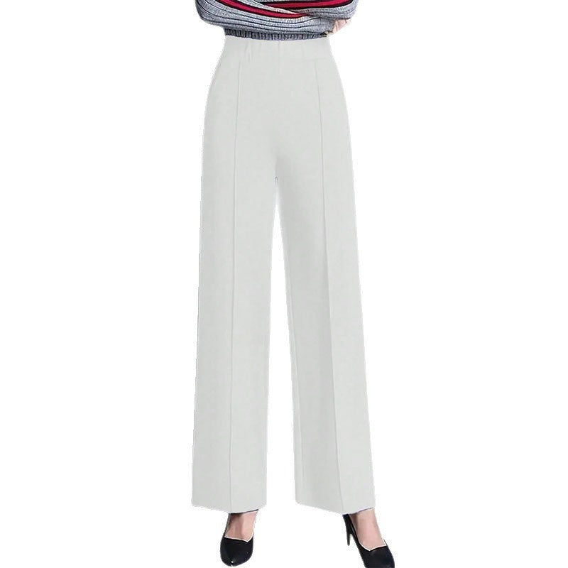 Dames élégante Culotte avec taille haute et poches latérales Chic und Stil