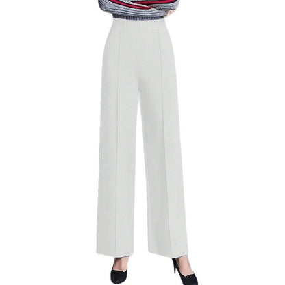 Dames élégante Culotte avec taille haute et poches latérales Chic und Stil